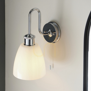 Vägglampa Endon Piper badrum krom IP44 E27 95506 small 7