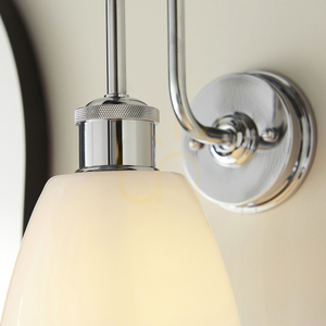 Vägglampa Endon Piper badrum krom IP44 E27 95506 small 8