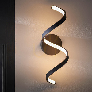 Vägglampa Endon Astral Svart LED 12W Aluminium 45 cm small 3