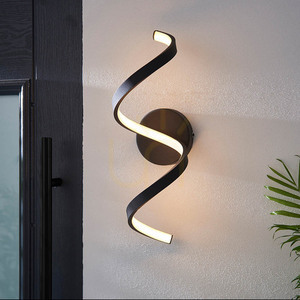 Vägglampa Endon Astral Svart LED 12W Aluminium 45 cm small 4