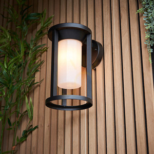 Vägglampa Braden Svart Endon E27 Aluminium 27 cm small 6
