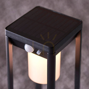 Stående lampa Endon Hallam svart aluminium 60 cm LED small 8