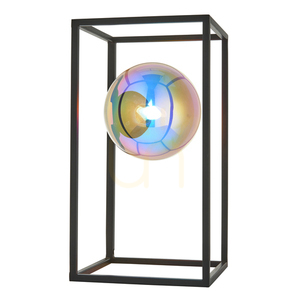Bordslampa Endon Kinjo Svart Stål Glas G9 30 cm small 0