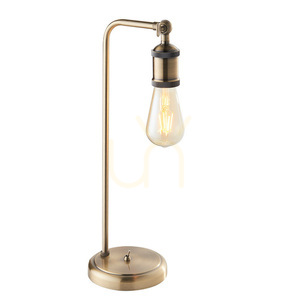 Bordslampa Endon Hal mässing stål E27 45,3 cm small 0