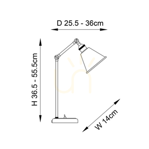 Hal Bordslampa Silver Endon 2 Hal Bordslampa Silver Endon small 2