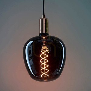 Endon Helix 98083 E27 4 W LED-lampa, rökfärgat glas, 1800 K, Ø19 cm small 3