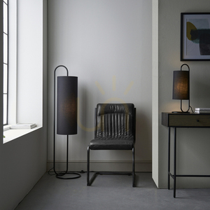 Bordslampa Endon Klip Svart Stål Tyg E27 50 cm small 3