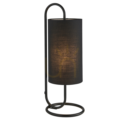 Kontrollera Klip Bordslampa Svart Endon