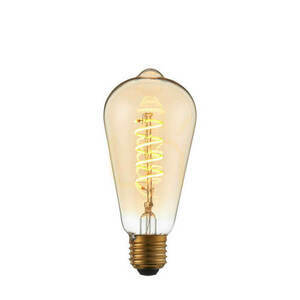 E27 LED-lampa Amber Endon 4W Dimbart Glas 14,2 cm small 0