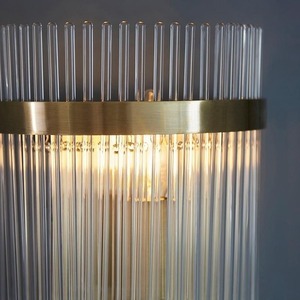 Vägglampa Endon Marietta mässing metall glas E14 dimbar small 5