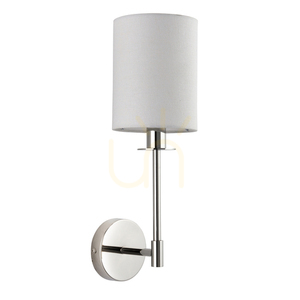 Vägglampa Endon Sancerre Silver Tyg E14 Dimbar small 7