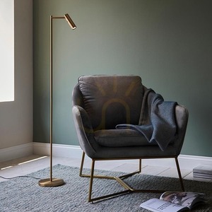Stående lampa Endon Mässing LED 125 cm Stål small 4
