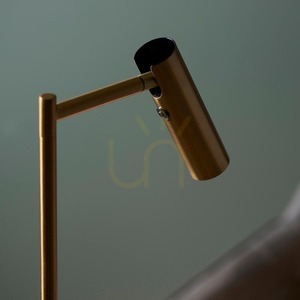 Stående lampa Endon Mässing LED 125 cm Stål small 7