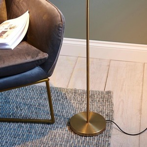 Stående lampa Endon Mässing LED 125 cm Stål small 8