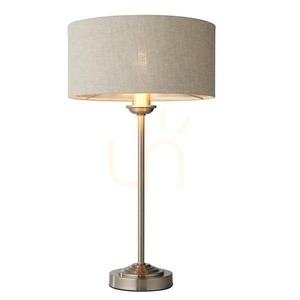 Highclere bordslampa Beige Endon. small 0