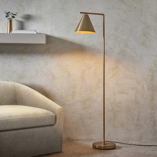 Kontrollera Cape Brass Endon stående lampa