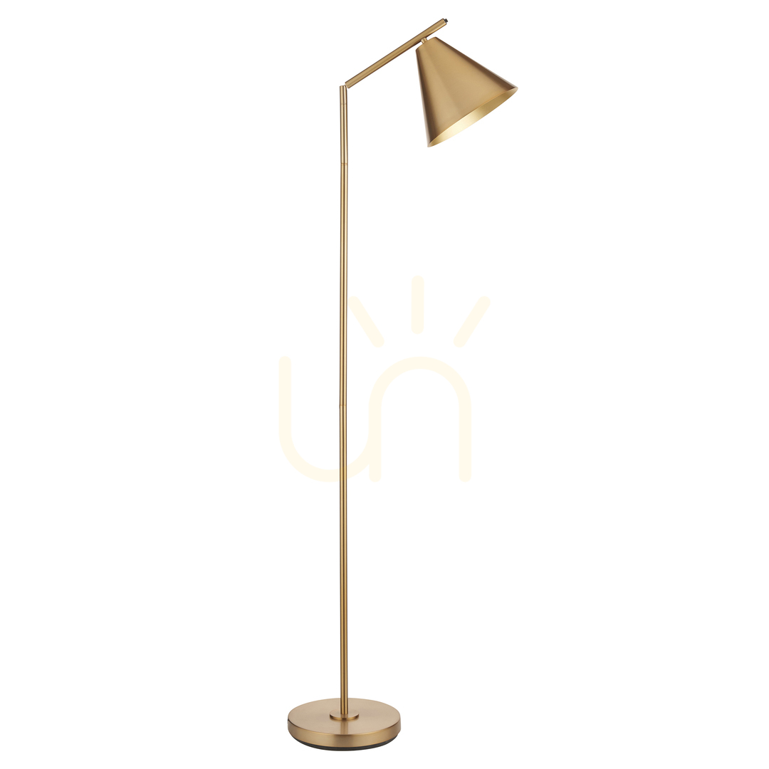 Display Stående lampa Endon Cape mässing stål E27 Stående lampa Endon Cape mässing stål E27