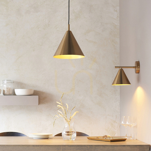 Vägglampa Endon Cape 102893 antikmässing E14 7 W dimbar small 6