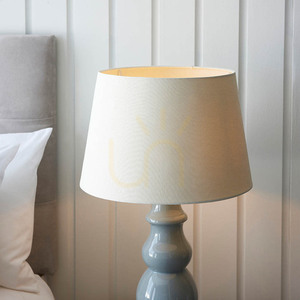 Bordslampa Endon Provence & Cici 103369 grå keramik, linneskärm, 66 cm small 6