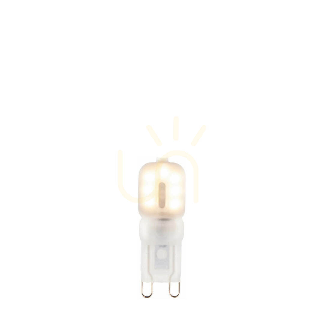 Kontrollera G9 LED-lampa Frostad Vit Endon 2W G9 LED-lampa Frostad Vit Endon 2W