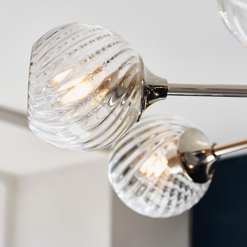 Utsikt Allegra Taklampa Silver Endon Allegra Taklampa Silver Endon