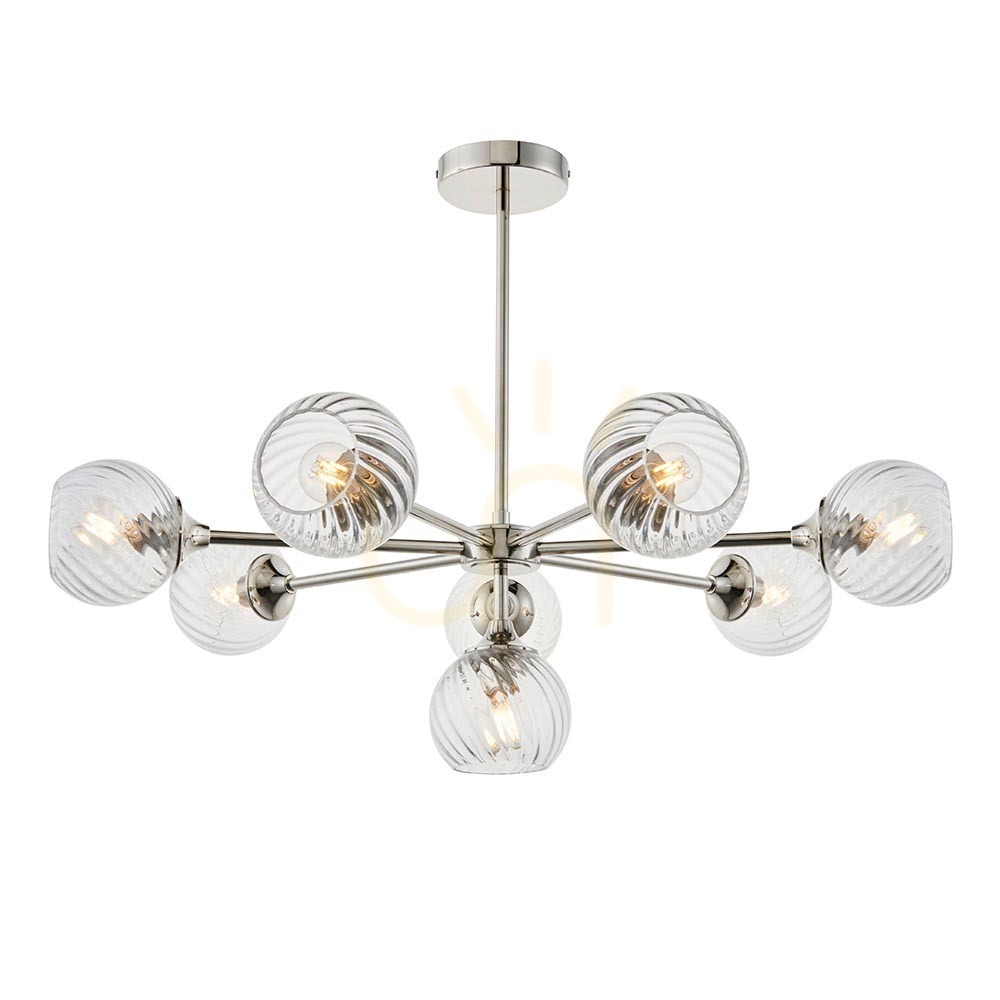 Kontrollera Allegra Taklampa Silver Endon Allegra Taklampa Silver Endon