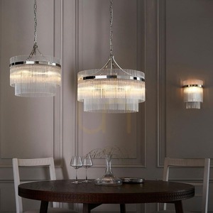 Taklampa Endon Marietta Silver 5-ljus Metall Glas E14 small 7