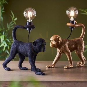 Bordslampa Endon Capuchin svart harts stål E27 1 Bordslampa Endon Capuchin svart harts stål E27 small 1