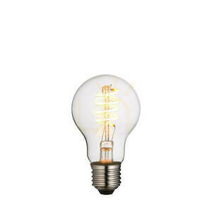 Glödlampa Spiral GLS Transparent Endon E27 4W Dimmbar Glasklar small 0