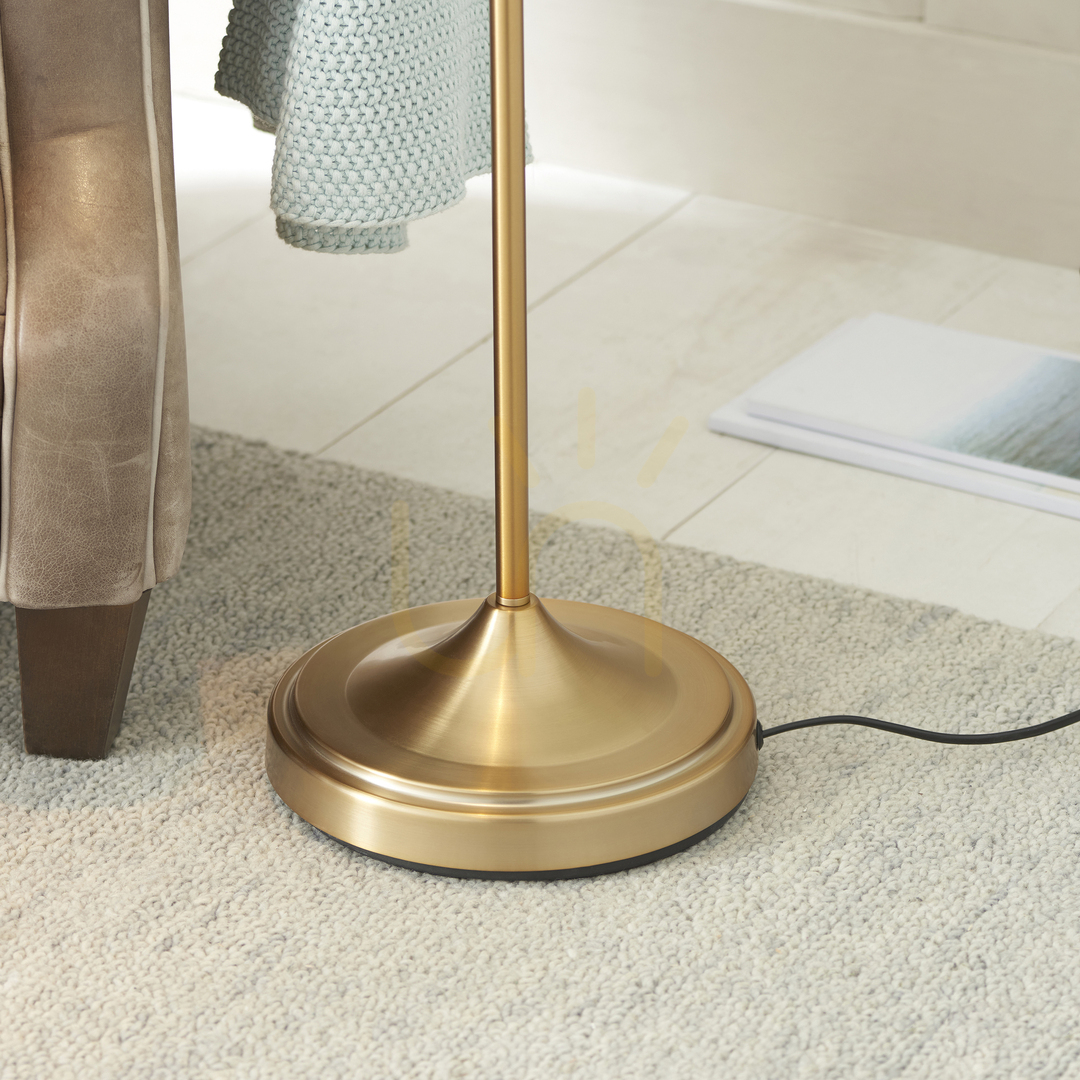 Utsikt Golvlampa Endon mässing stål GU10 163 cm Golvlampa Endon mässing stål GU10 163 cm