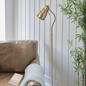 Golvlampa Endon mässing stål GU10 163 cm 4 Golvlampa Endon mässing stål GU10 163 cm small 4