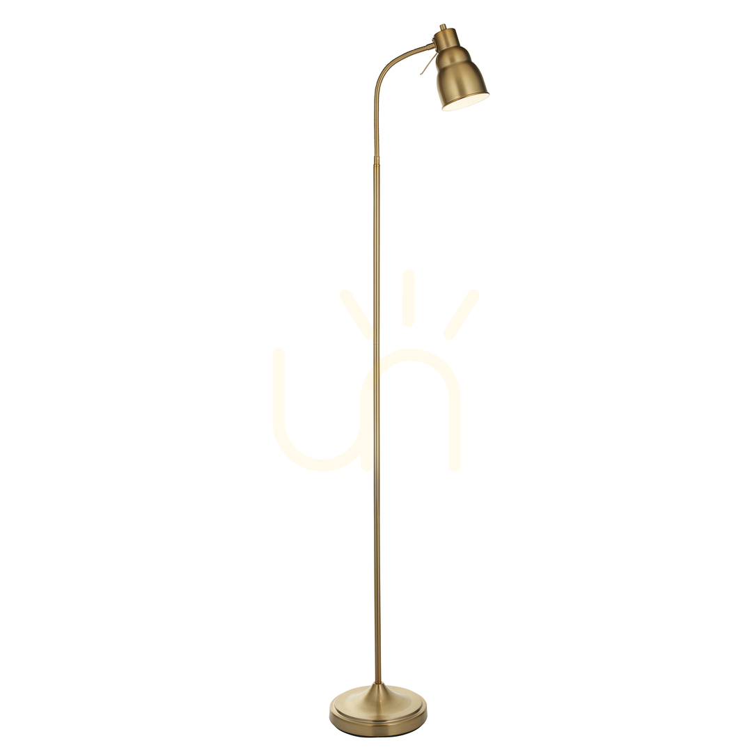Visa Golvlampa Endon mässing stål GU10 163 cm Golvlampa Endon mässing stål GU10 163 cm