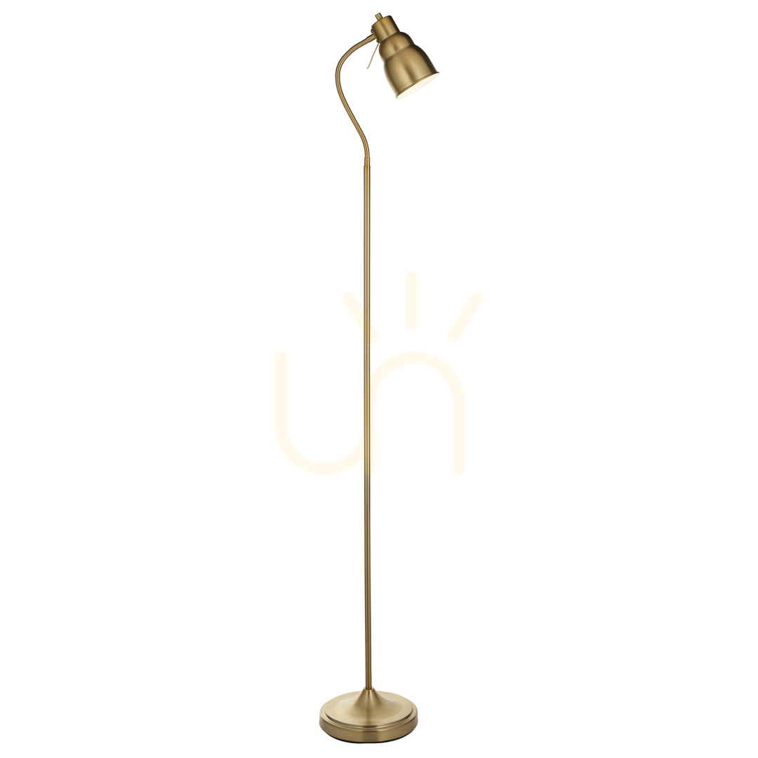 Kontrollera Golvlampa Endon mässing stål GU10 163 cm Golvlampa Endon mässing stål GU10 163 cm