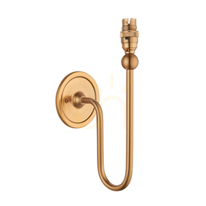 Vägglampa Endon Santiago mässing B22 stål 0 Vägglampa Endon Santiago mässing B22 stål small 0
