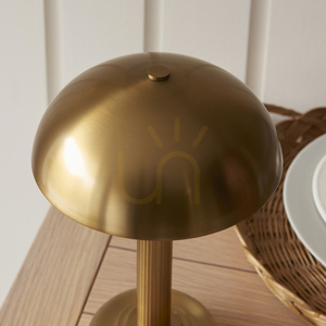 Uppladdningsbar bordslampa Endon Bridport LED 2 W mässing 27,7 cm 110455 small 6