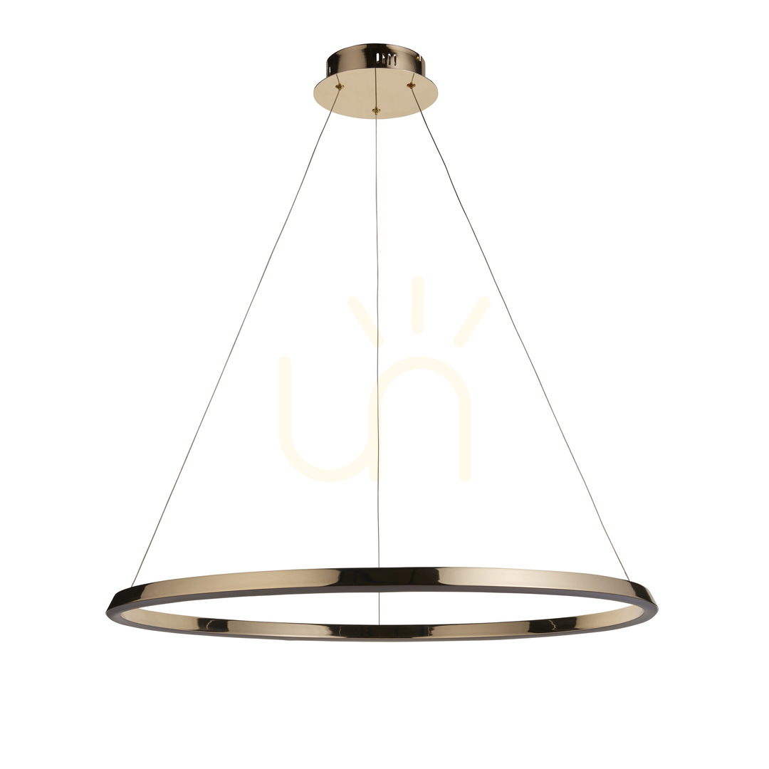 Utsikt Taklampa Endon Staten Vit LED 80 cm dimbar Taklampa Endon Staten Vit LED 80 cm dimbar