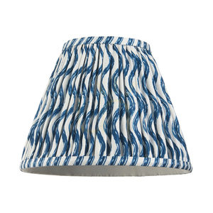 Lampskärm Endon Ripple Blå Tyg E27 25 cm 4 Lampskärm Endon Ripple Blå Tyg E27 25 cm small 4