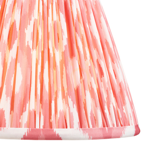 Lampskärm Endon Ikat Korallrosa Tyg 25 cm E27 1 Lampskärm Endon Ikat Korallrosa Tyg 25 cm E27 small 1