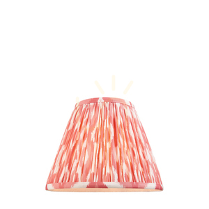 Lampskärm Endon Ikat Korallrosa Tyg 25 cm E27 0 Lampskärm Endon Ikat Korallrosa Tyg 25 cm E27 small 0
