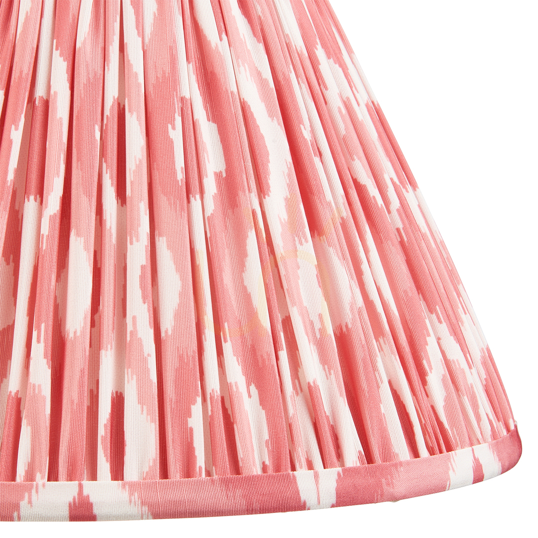 Förhandsvisning Lampskärm Endon Rosa Korall Tyg E27 30 cm Lampskärm Endon Rosa Korall Tyg E27 30 cm