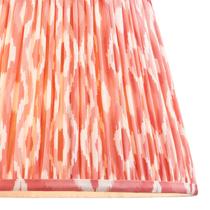 Lampskärm Endon Ikat Korallrosa Tyg 35 cm E27 1 Lampskärm Endon Ikat Korallrosa Tyg 35 cm E27 small 1