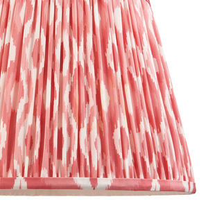 Lampskärm Endon Ikat Korallrosa Tyg 35 cm E27 2 Lampskärm Endon Ikat Korallrosa Tyg 35 cm E27 small 2