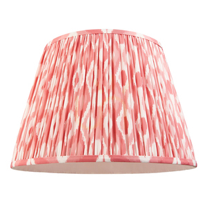 Endon IKAT konisk lampskärm, korallrosa, 40 cm, E27/B22 small 4