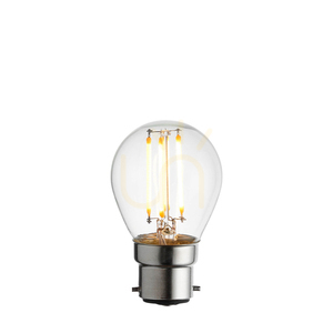 LED-lampa B22 Endon transparent glas 4W dimbar small 0