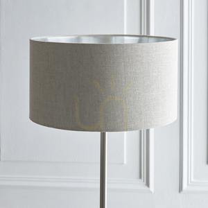 Stålampa Endon Highclere Beige E27 Tyg 150 cm 4 Stålampa Endon Highclere Beige E27 Tyg 150 cm small 4
