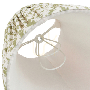 Lampskärm Endon Grön Tyg E14 16 cm 12,2 cm 3 Lampskärm Endon Grön Tyg E14 16 cm 12,2 cm small 3