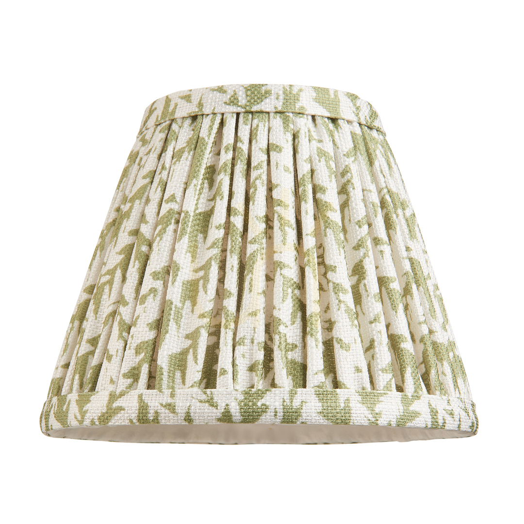 Visa Lampskärm Endon Grön Tyg E14 16 cm 12,2 cm Lampskärm Endon Grön Tyg E14 16 cm 12,2 cm