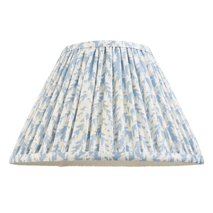 Endon Leaf lampskärm i tyg, Shell Bay Blue, 30 cm, E27 small 4