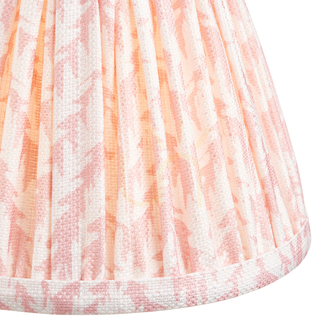 Utsikt Lampskärm Endon Orange Tyg E14 16 cm Peachy Keen Lampskärm Endon Orange Tyg E14 16 cm Peachy Keen