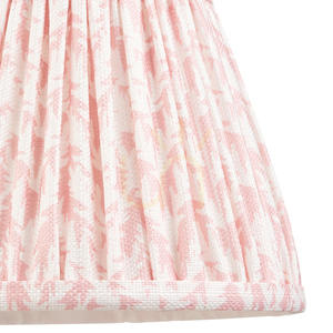 Endon Leaf Peachy Keen lampskärm i tyg 20 cm E14/B22 112919 small 2
